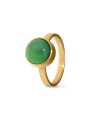 Ring Green agate gold