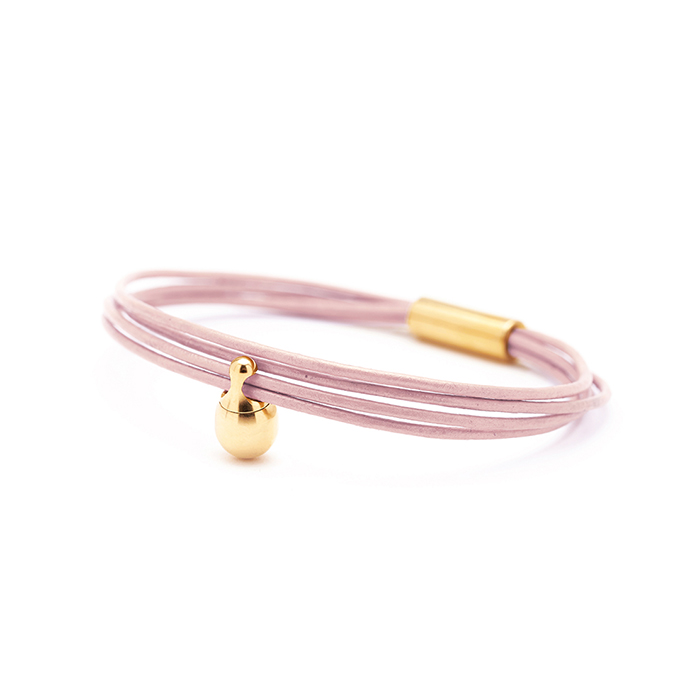 Trèfles pink gold bracelet Dodo Pink in Pink gold - 35224855
